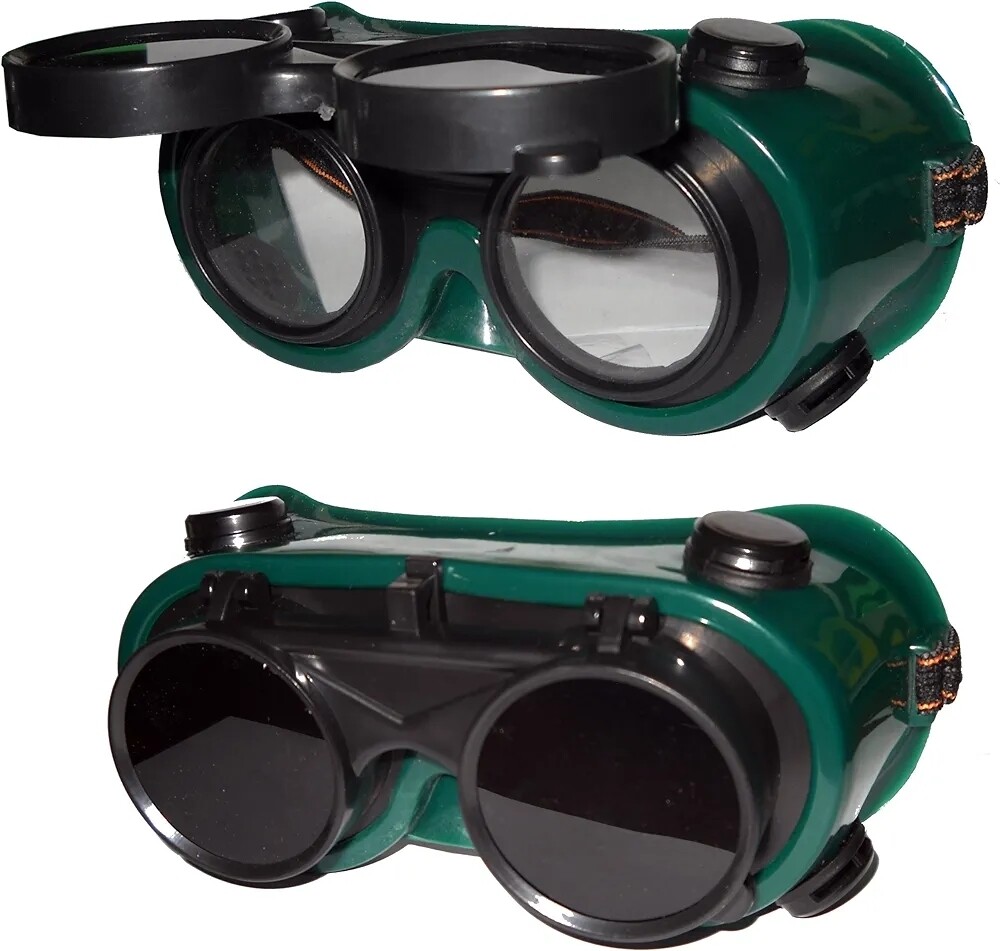 Steampunk Goggles Verdes