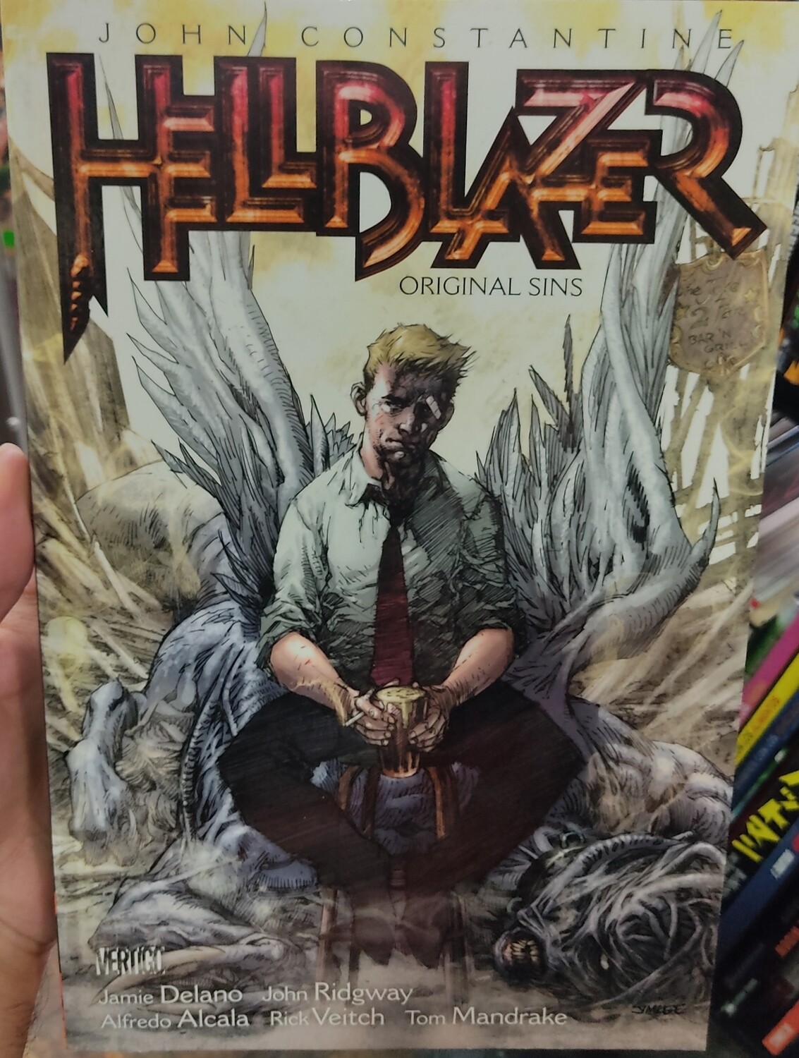 TS John Constantine Hellblazer Original Sins TP Vertigo Comics Ingles