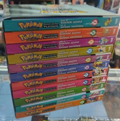 SJ Pokemon Diamond Pearl Platinum Manga Set Box Ingles