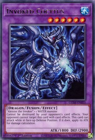 Invoked Cocytus - GEIM-EN055 - Rare 1st Edition Genesis Impact [GEIM] 1st Edition Singles