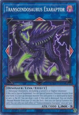 Transcendosaurus Exaraptor - AGOV-EN044 - Common 1st Edition Age of Overlord 1st Edition Singles
