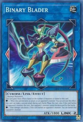 Binary Blader - LIOV-EN096 - Common 1st Edition
Lightning Overdrive: LIOV 1st Edition Singles