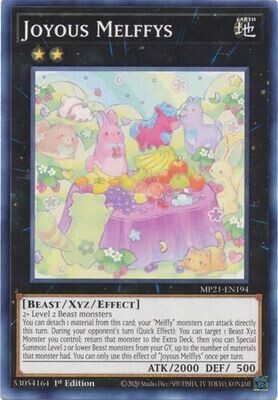 Joyous Melffys - MP21-EN194 - Common 1st Edition 2021 Mega-Tin: Ancient Battles 1st Edition Singles