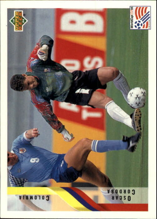 1994 Upper Deck World Cup Contenders #34 Oscar Cordoba