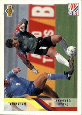 1994 Upper Deck World Cup Contenders #34 Oscar Cordoba