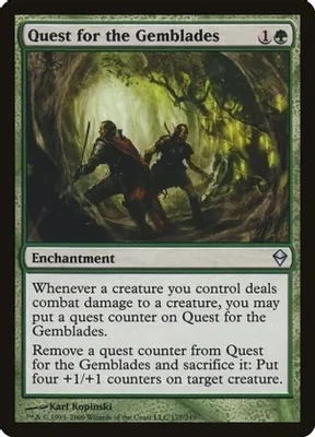 Quest for the Gemblades - Zendikar (ZEN)
Zendikar (Español)