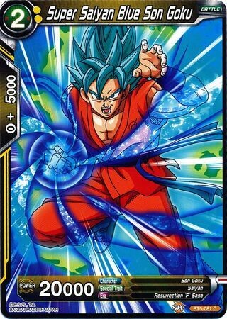 Super Saiyan Blue Son Goku - BT5-081 - Common
Miraculous Revival Non-Foil Singles