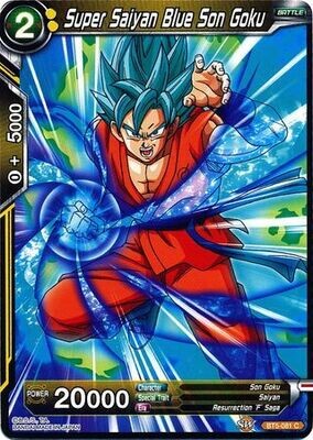 Super Saiyan Blue Son Goku - BT5-081 - Common
Miraculous Revival Non-Foil Singles