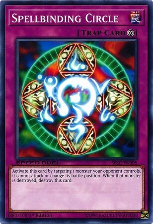 Spellbinding Circle - SBSC-EN005 - Common 1st Edition Speed Duel: Scars of Battle Singles
