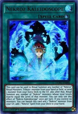Nekroz Kaleidoscope - DUPO-EN098 - Ultra Rare 1st Edition Duel Power 1st Edition Singles