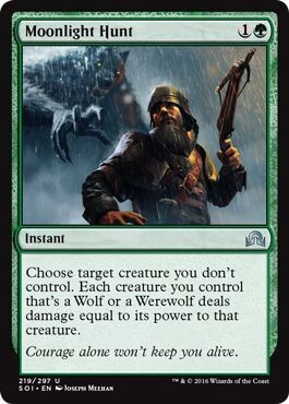 Moonlight Hunt 219/297 - Shadows over Innistrad Singles (Español)