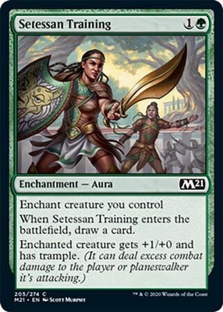 Setessan Training 205/274
Magic 2021 (M21) Singles  (Español)