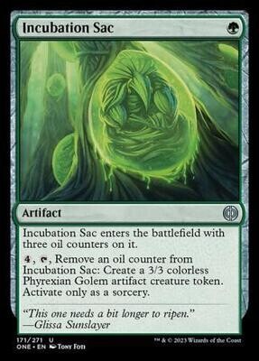 Incubation Sac 171/271 - Phyrexia All Will Be One Singles