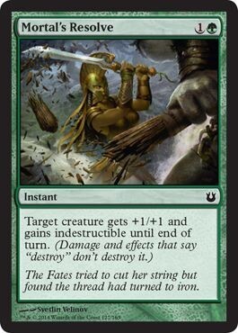 Mortal&#39;s Resolve Born of the Gods Singles