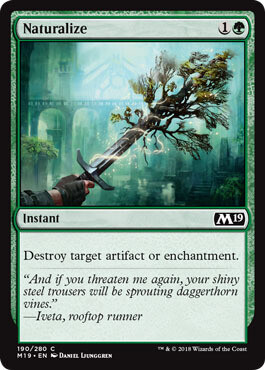 Naturalize 190/280 - Magic 2019 (M19) Singles  (Español)