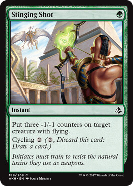 Stinging Shot 189/269
Amonkhet Singles  (Español)