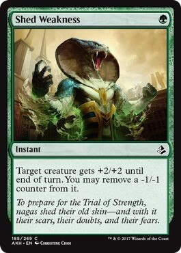 Shed Weakness 185/269 - Amonkhet Singles