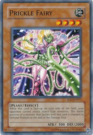 Prickle Fairy - IOC-077 - Common Unlimited Invasion of Chaos [IOC] Unlimited Singles