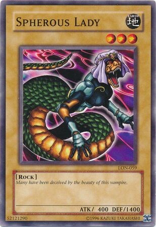 Spherous Lady - LON-059 - Common Unlimited Labyrinth of Nightmare [LON] Unlimited Singles