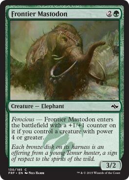 Frontier Mastodon 130/185 - Fate Reforged Singles