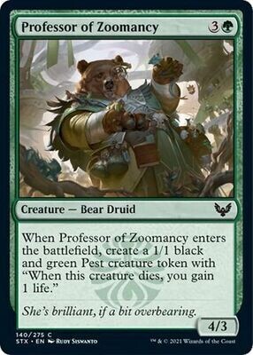 Professor of Zoomancy 140/275 - Strixhaven: School of Mages Singles