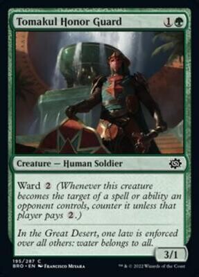 Tomakul Honor Guard 195/287
The Brothers&#39; War Singles