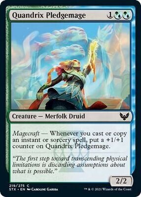 Quandrix Pledgemage 219/275 Strixhaven: School of Mages Singles (espanol)