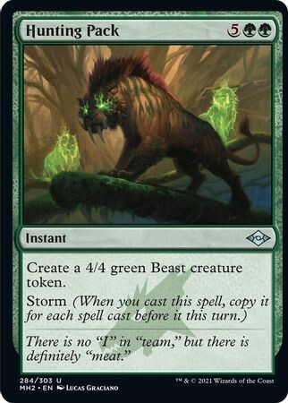 Hunting Pack 284/303
Modern Horizons 2 Singles
