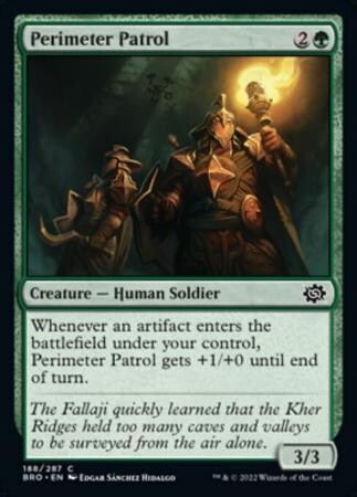 Perimeter Patrol 188/287 The Brothers&#39; War Singles (español)