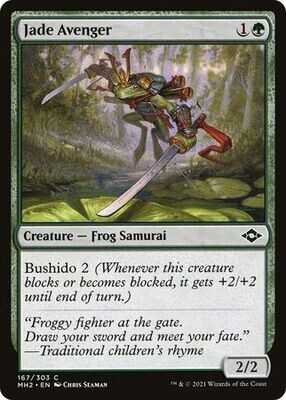 Jade Avenger 167/303 Modern Horizons 2 Singles