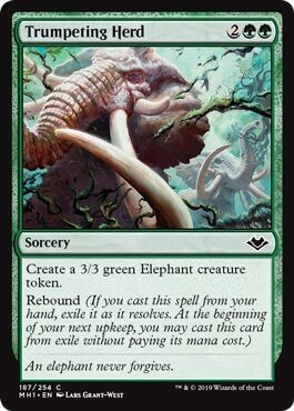 Trumpeting Herd 187/254 - Modern Horizons Singles