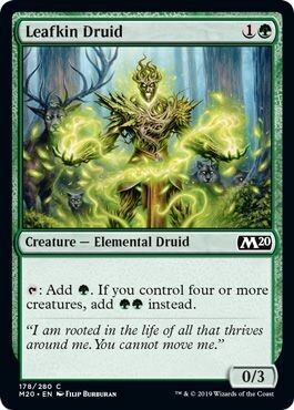 Leafkin Druid 178/280
Magic 2020 (M20) Singles  (Español)