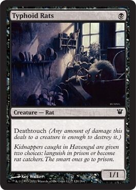 Typhoid Rats Innistrad Singles