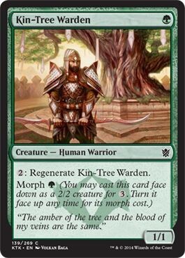 Kin-Tree Warden 139/269 - Khans of Tarkir Singles