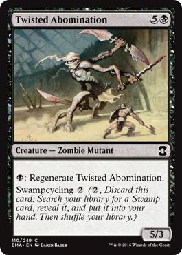Twisted Abomination 110/249 - Eternal Masters Singles