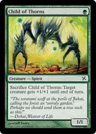 Child of Thorns
Betrayers of Kamigawa Singles (español)