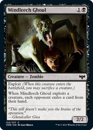 Mindleech Ghoul 122/277 - Innistrad: Crimson Vow Singles