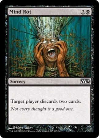 Mind Rot 105/249 - Magic 2011 (M11) Singles