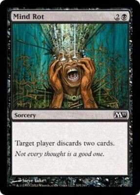 Mind Rot 105/249 - Magic 2011 (M11) Singles