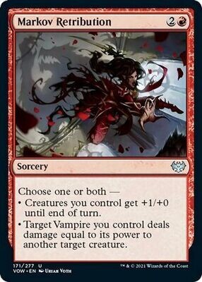 Markov Retribution 171/277 - Innistrad: Crimson Vow Singles
