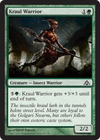 Kraul Warrior 42/156 - Dragon&#39;s Maze Singles