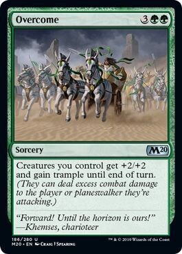 Overcome 186/280 - Magic 2020 (M20) Singles