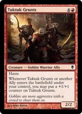 Tuktuk Grunts
Zendikar Singles