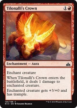Tilonalli&#39;s Crown 120/196 Rivals of Ixalan Singles