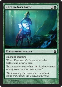 Karametra&#39;s Favor
Born of the Gods Singles