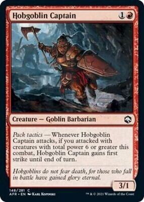 Hobgoblin Captain 148/281 - Adventures in the Forgotten Realms Singles (Español)