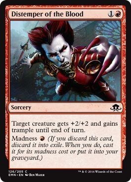 Distemper of the Blood 126/205 - Eldritch Moon Singles (Español)