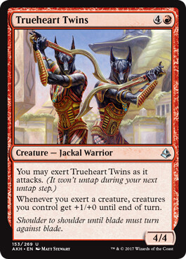 Trueheart Twins 153/269 - Amonkhet Singles