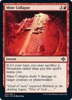 Mine Collapse 135/303 Modern Horizons 2 Singles