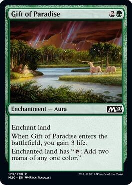 Gift of Paradise 173/280
Magic 2020 (M20) Singles (español)